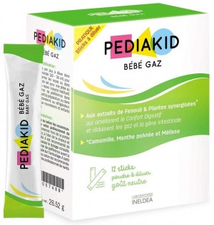 Pediakid Bebe Gas (12 палочек)