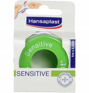 Гипоаллергенная лента - Hansaplast Sensitive (1 шт. 5 M X 2,5 см)