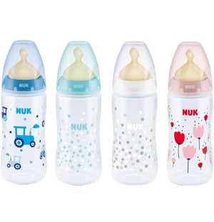 Nuk First Choice Latex Pp Bottle - Nuk First Choice (300 Cc Milk T-1 M)