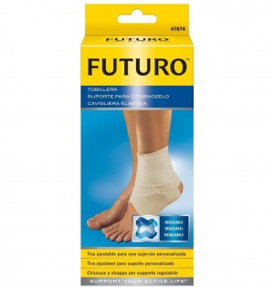 Спиральный голеностопный брейс Futuro Ankle Support, размер S. -3M