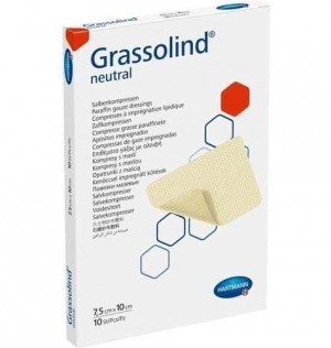 Grassolind Neutral - стерильная подушечка (50 шт. 10 см X 7,5 см)