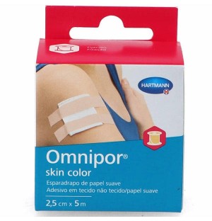 Гипоаллергенная лента - Omnipor Skin Colour (1 шт. 5 M X 2,5 см)