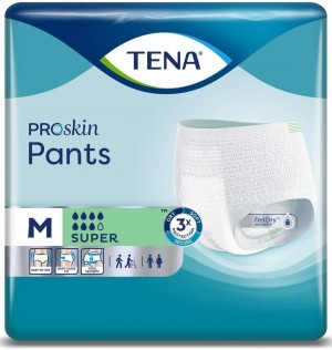 Absorb Inc Light Urine - Tena Pants Super (T- Med 12 U)