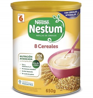 Nestle Nestum Papilla 8 злаков (1 контейнер 650 г)