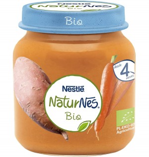 Naturnes Bio Carrot Sweet Potato (1 упаковка 125 г)