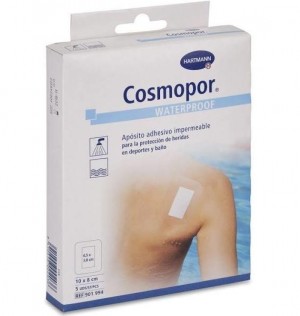 Cosmopor Waterproof - клейкая лента (5 шт. 10 см X 8 см)