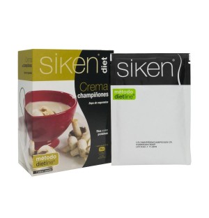 Siken Diet Cream Of Mushroom Soup (7 пакетиков по 22 г)