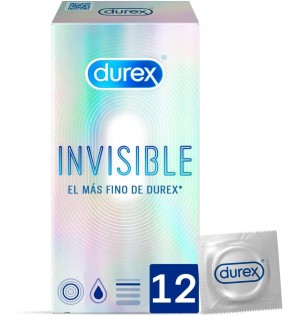 Durex Invisible Extra Thin Extra Sensitive - презервативы (12 шт.)