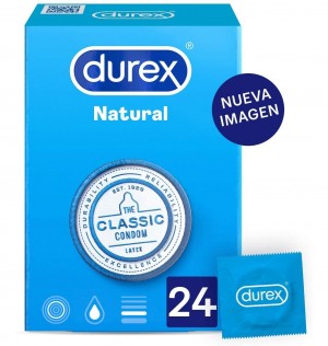 Durex Natural Plus - презервативы (24 шт.)