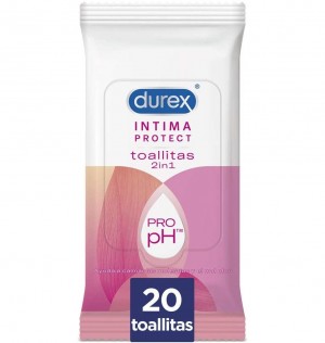 Интимные салфетки Durex Intima Protect (20 шт.)