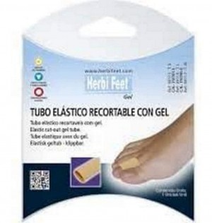 Эластичная трубка с разрезом - Herbi Feet With Gel (T- L)