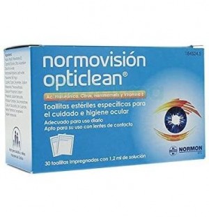 Normovision Opticlean (30 салфеток)