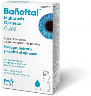 Банофтал Мультидоза Сухой глаз 0,4% (1 флакон 10 мл)