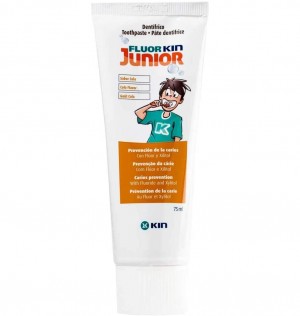 Паста Fluor Kin Junior (1 бутылка 75 мл колы)