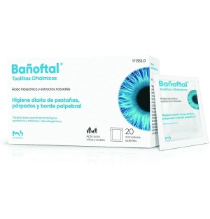 Стерильные салфетки для глаз Bañoftal (20 шт.)