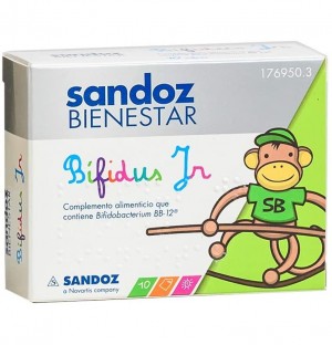 Sandoz Bienestar Bifidus Jr Monodose (10 пакетиков)