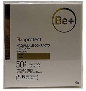 Be+ Skin Protect Compact Make-up Spf50+ (1 Pack 10 G Clear Skin)