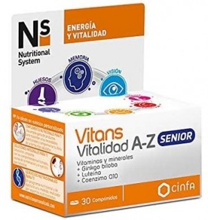 Ns Vitans Vitality A-Z Senior (30 таблеток)