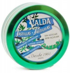 Конфеты Valda без сахара (со вкусом мяты)