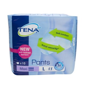 Absorb Inc Urine - Tena Pants Maxi (T- Gde 10 U)