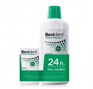 Pack Ahorro Bexident Freh Breath Colutorio 500 ml + Spray Fresh Breath de Regalo.- Isdin