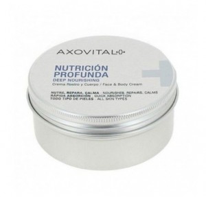 Crema Nutrición Profunda Rostro y Cuerpo, 150 ml. -  Axovital