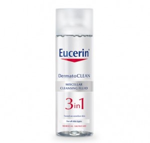 DermatoCLEAN 3 в 1 Мицеллярный очищающий раствор, 200 мл. - Eucerin