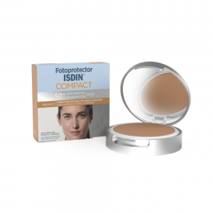 Солнцезащитный крем Compact Bronze SPF50+, 10 г. - Isdin