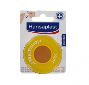 Hansaplast Soft Tape 5 м х 2,5 см. - Eucerin