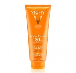 Ideal Soleil Увлажняющее молочко SPF 30+, 300 мл. - Vichy