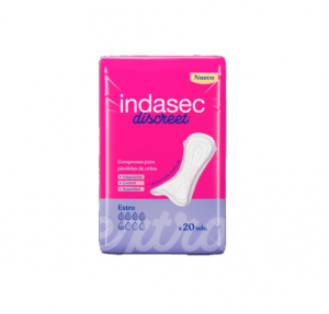 Indasec Discreet Extra Pad для легких потерь, 20U. - Индасек