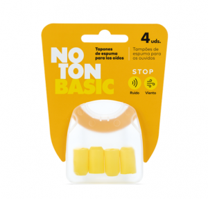 Затычки для ушей Noton Bassic Foam, 4 шт - Orkla