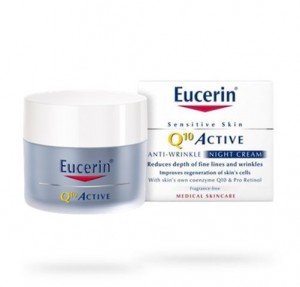 Ночной крем против морщин Q10 ACTIVE, 50 мл. - Eucerin