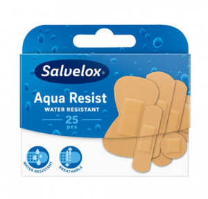 Повязки Salvelox Aqua Resist, 25 шт - Orkla