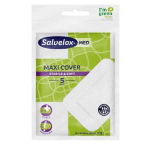 Повязка Salvelox Maxi Cover 76 x 54 мм, 5 шт - Orkla