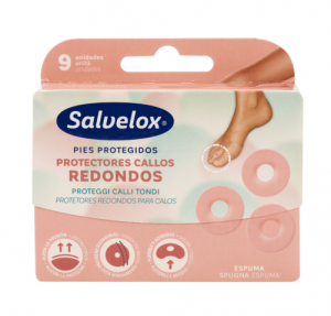 Круглые протекторы от мозолей Salvelox, 9 шт - Orkla