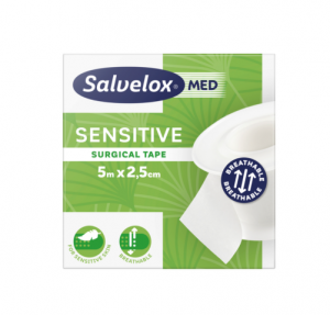 Чувствительная лента Salvelox, 5 м x 2,5 см - Orkla