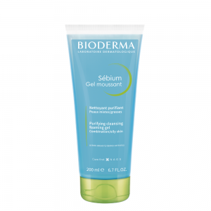 Гель-мусс Sebium Moussant Gel, 200 мл. - Bioderma