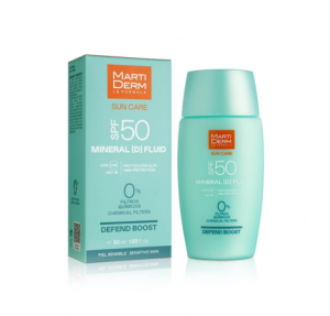 Sun Care Mineral (D) Солнцезащитный флюид  SPF50, 50 мл. - Мартидерм