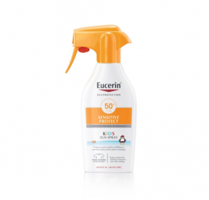 Sun Kids Sensitive Protect TRIGGER SPF 50+, 300 мл - Eucerin