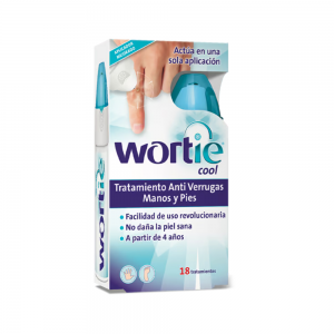 Wortie Cool Tratamiento Anti Verrugas Manos y Pies, 50 ml. -  Karo Healthcare 