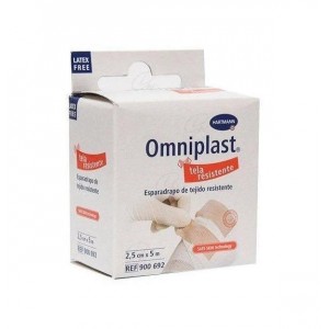 Гипоаллергенная лента - Omniplast Tough Fabric (1 Unit 5 M X 2,5 Cm)