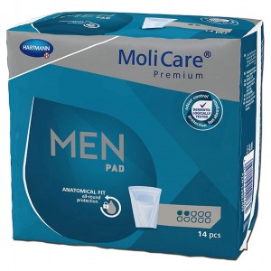 Впитывающие средства при недержании мочи - Molicare Premium Men Pad (2 капли 24 шт.)