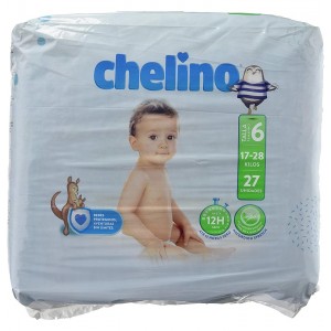 Детские подгузники - Chelino Fashion & Love (T- 6 (17 - 28 кг) 27 подгузников)