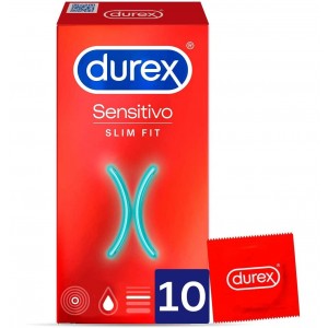 Durex Sensitive Slim Fit - презервативы (10 шт.)