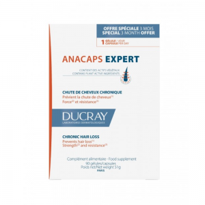 Anacaps Expert Food Supplement, 90 капсул - Ducray