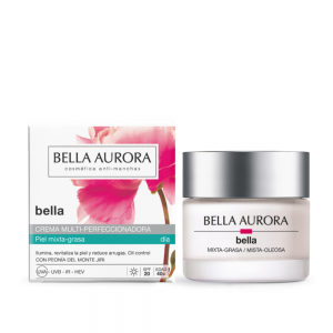 Bella Crema Multi-Perfeccionadora Día Piel Mixta-Grasa, 50 ml. - Bella Aurora