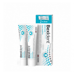 Зубная паста для чувствительных зубов Bexident Daily Use Toothpaste, 2 X 25 мл. - Исдин