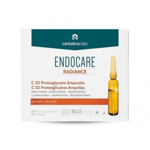 Endocare Radiance C 20 Proteoglycans Ampoules, 30 x 2 мл. - Кантабрия Лабс