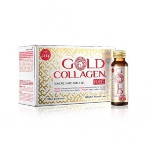Gold Collagen Forte 10 флаконов х 50 мл. - Ареафар